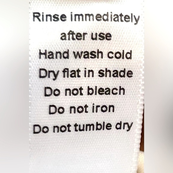 NWT Andie The Bells Bikini Top In Topaz Yellow, Size Large - Picture 9 of 11